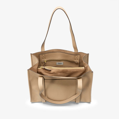 Shopper Tote Beige - Clarks Women