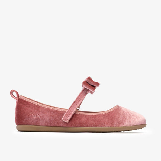 Charm Bow Kid Dusty Pink - Clarks Kids