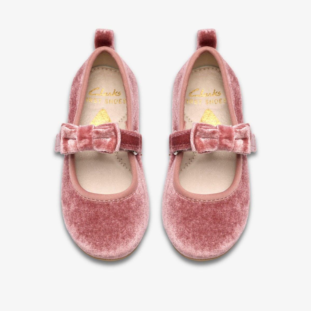 Charm Bow Toddler Dusty Pink - Clarks Kids