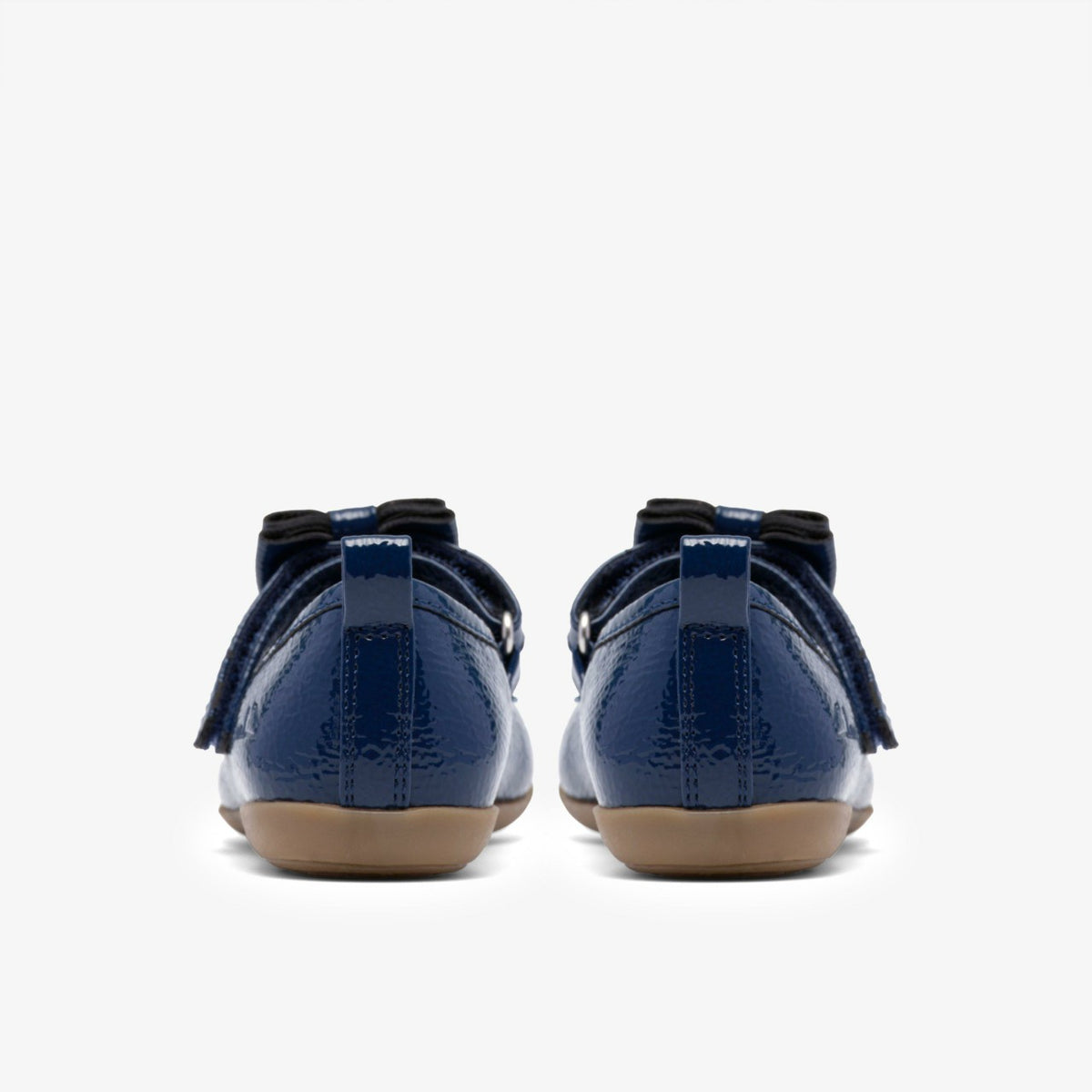 Charm Bow Toddler Navy Patent - Clarks Babies|Kids