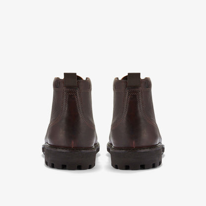 Batcombe Mix Dark Brown Leather - Clarks Men