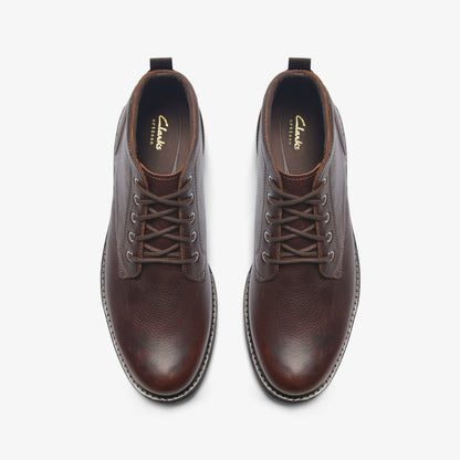 Batcombe Mix Dark Brown Leather - Clarks Men