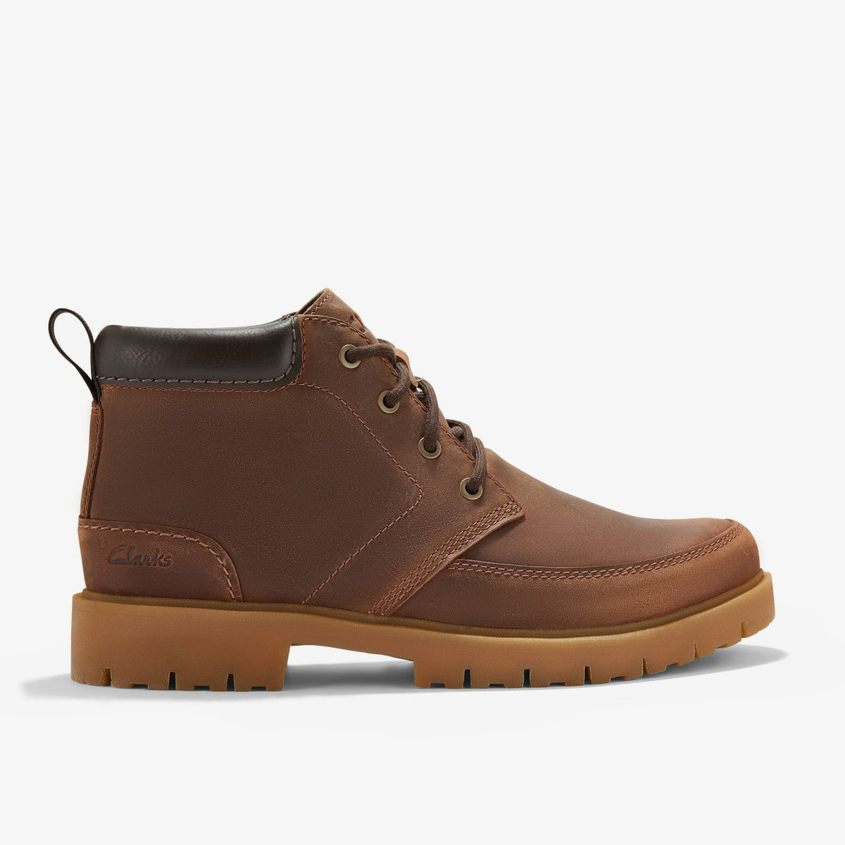 Rossdale Mid Brown - Clarks Men