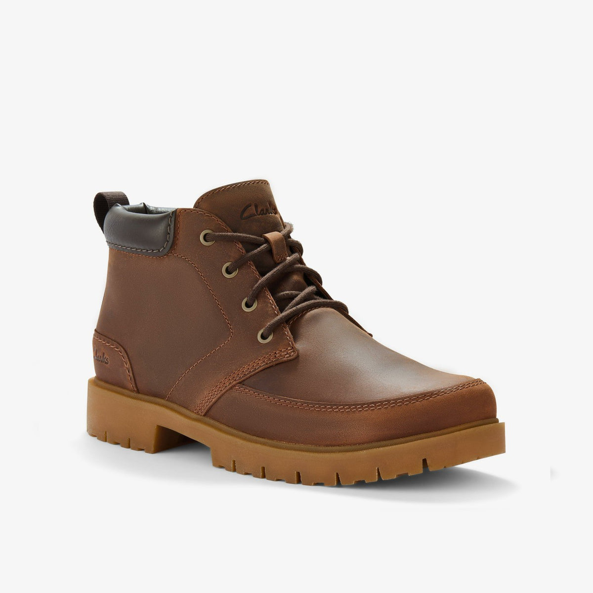 Rossdale Mid Brown - Clarks Men