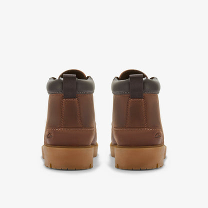 Rossdale Mid Brown - Clarks Men