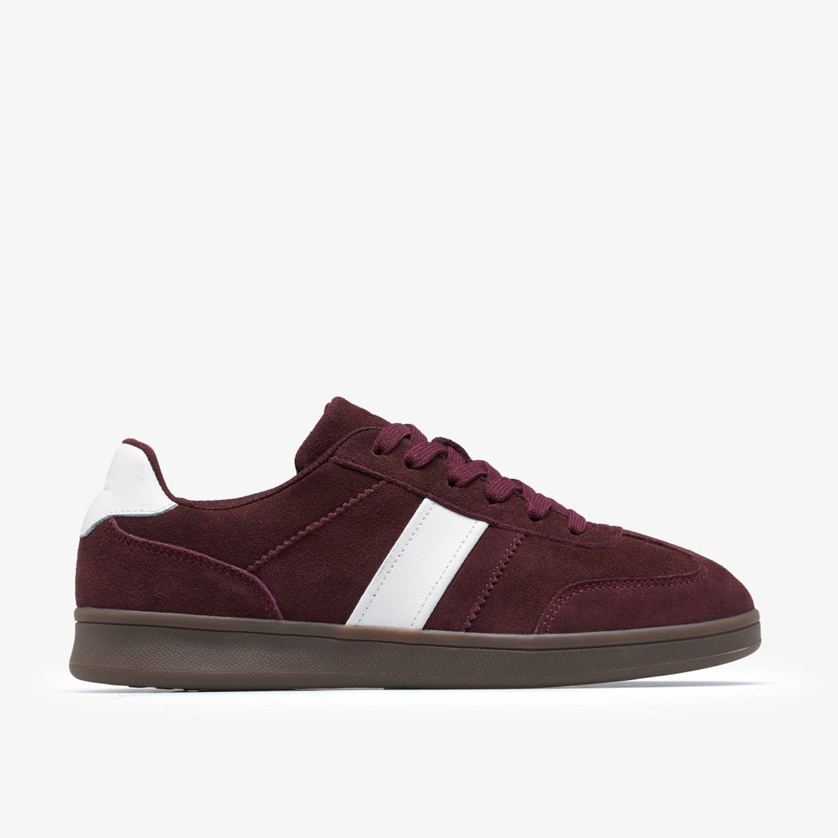 Seco Speed Burgundy Suede - Clarks Women