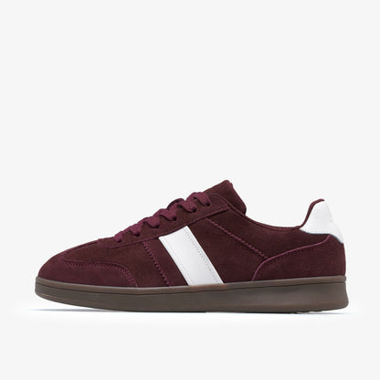 Seco Speed Burgundy Suede - Clarks Women