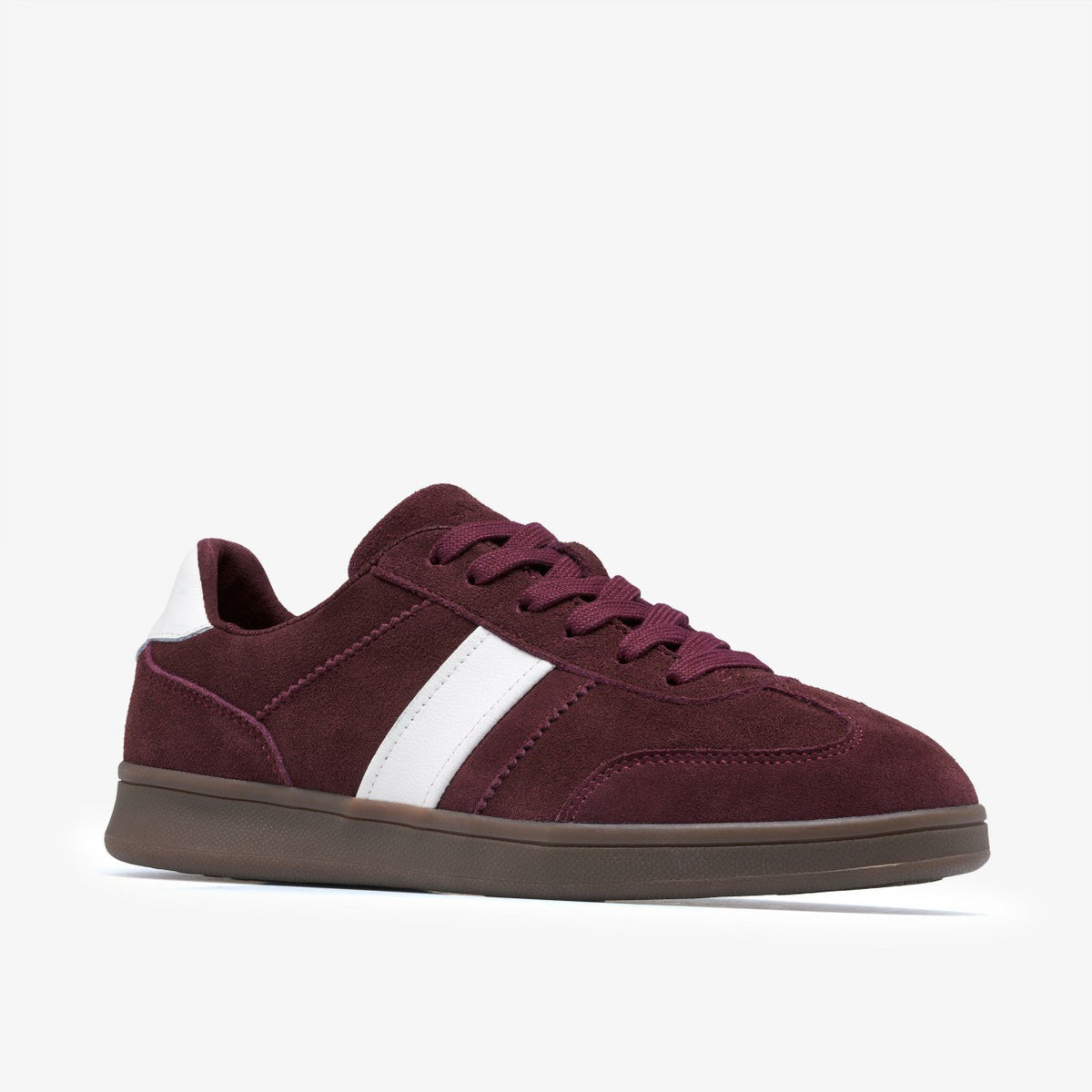 Seco Speed Burgundy Suede - Clarks Women