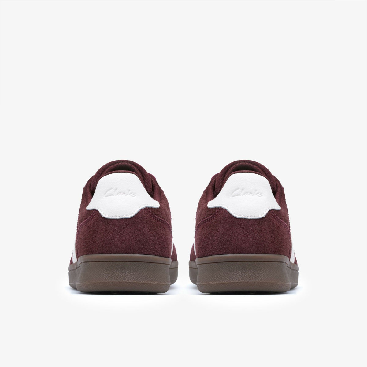 Seco Speed Burgundy Suede - Clarks Women
