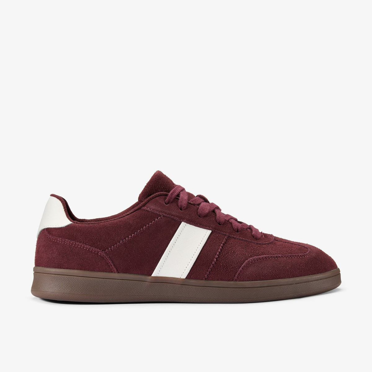 Seco Speed Burgundy Suede - Clarks Men