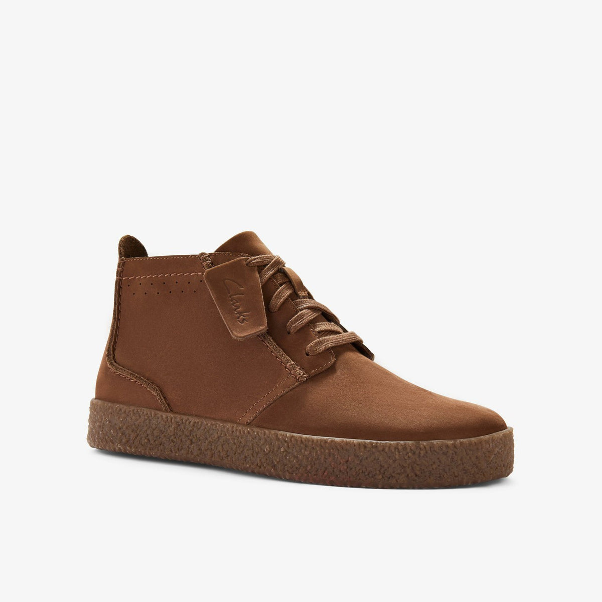Streethill Mid Brown Nubuck - Clarks Men