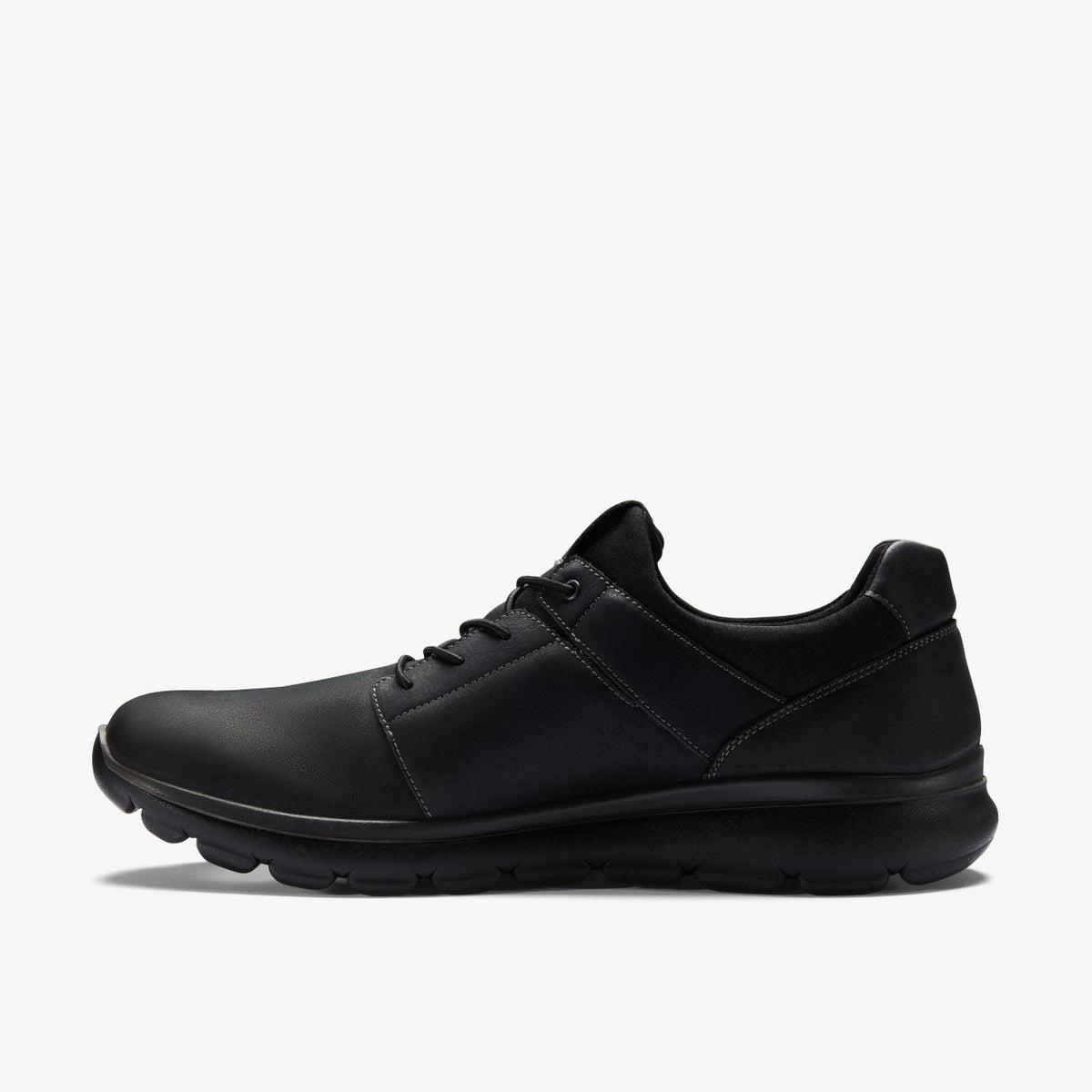 Siena Easy Black Leather - Clarks Men