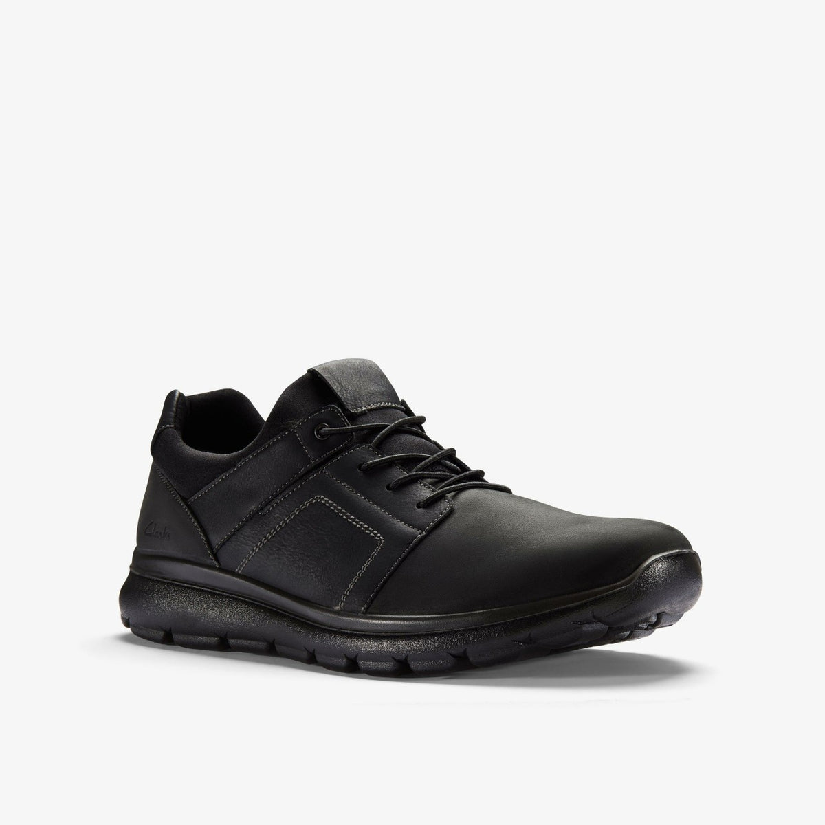 Siena Easy Black Leather - Clarks Men
