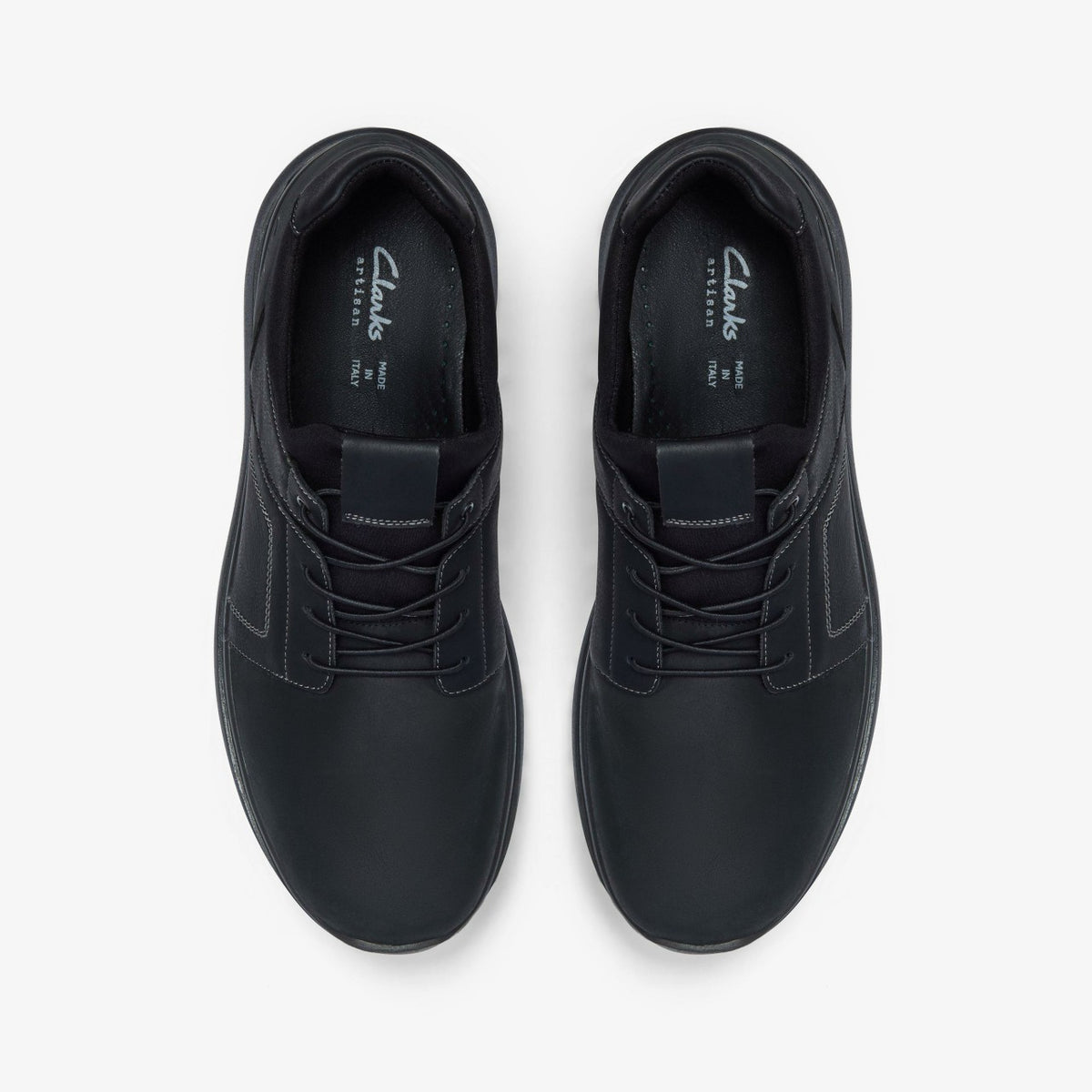 Siena Easy Black Leather - Clarks Men