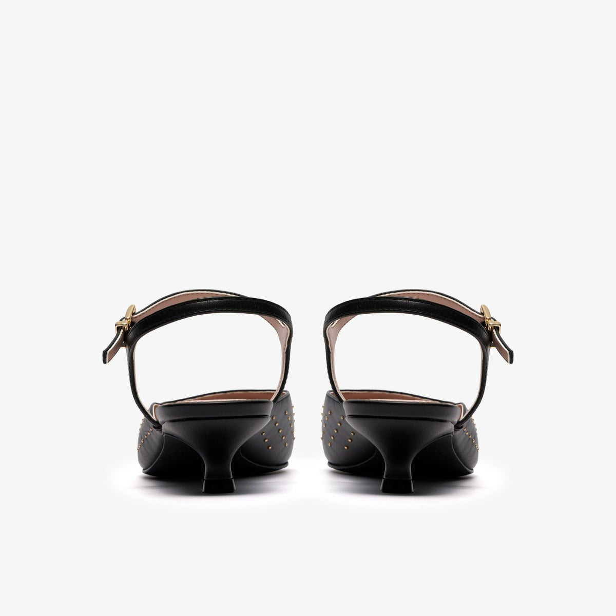 Pisa Stud Black Leather - Clarks Women