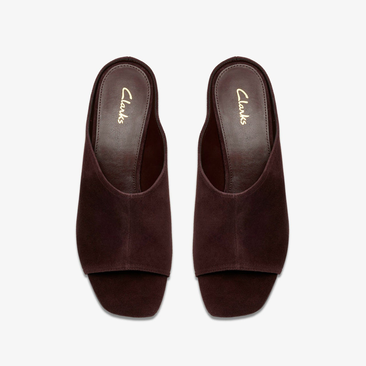Siray Mule Dark Brown Suede - Clarks Women