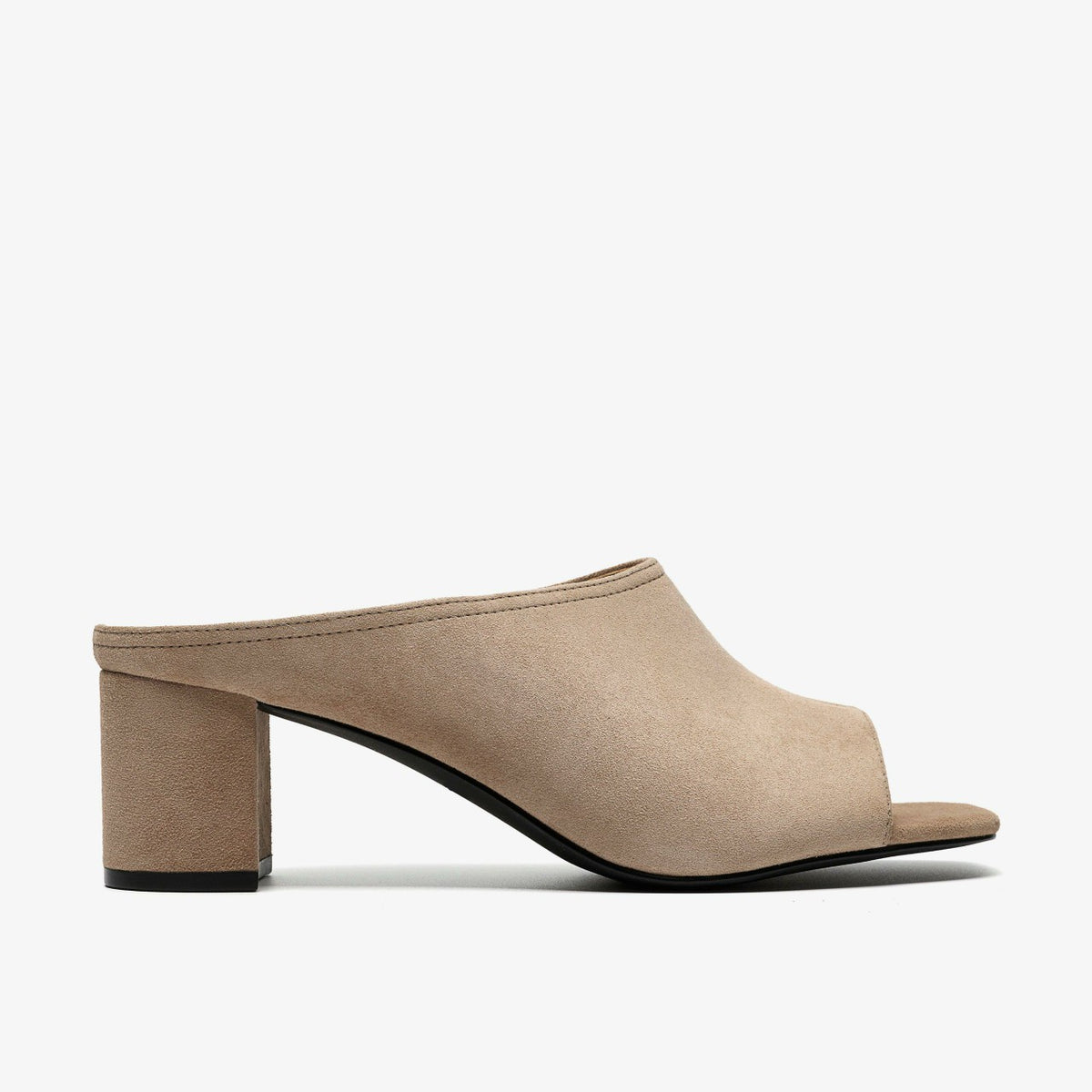 Siray Mule Mushroom Suede - Clarks Women