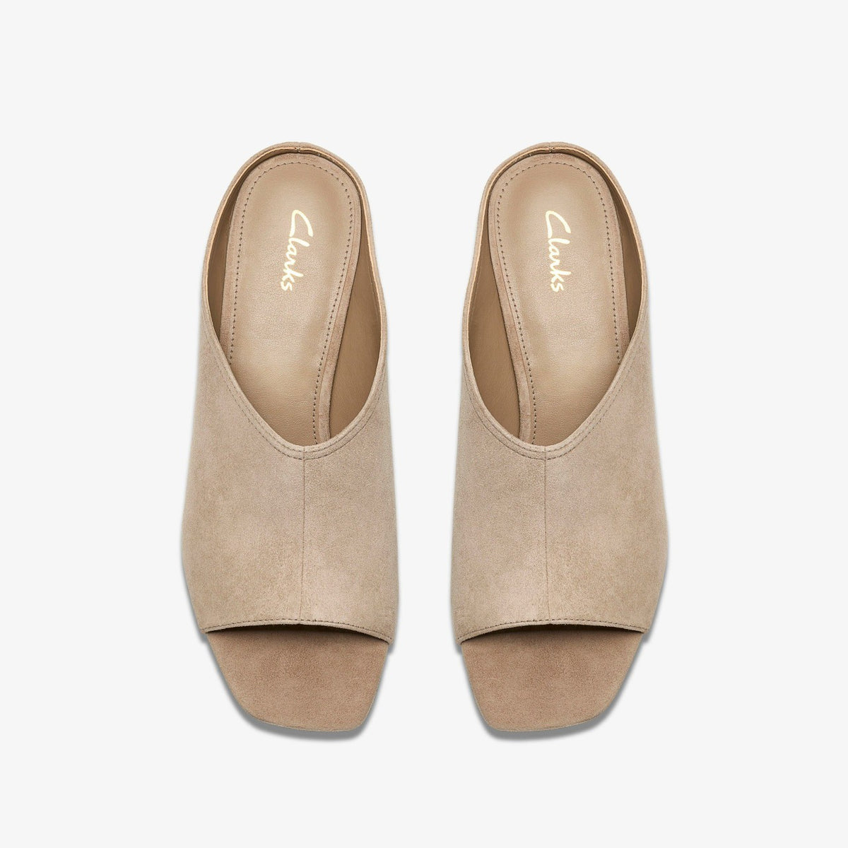 Siray Mule Mushroom Suede - Clarks Women