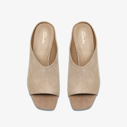 Siray Mule Mushroom Suede - Clarks Women
