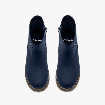 Adelaide Sky Kid Navy - Clarks Kids