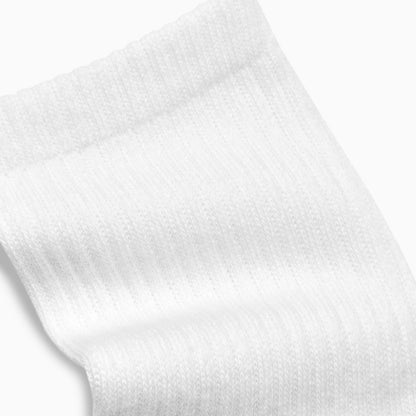 School Socks Junior Size 4-6.5 White - Clarks Kids
