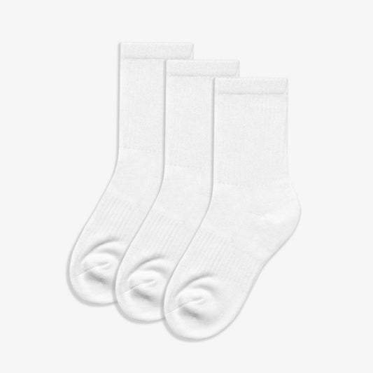 School Socks Size 12.5-3.5 White - Clarks Kids