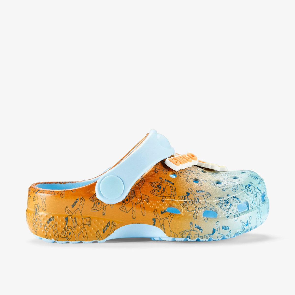 Bluey Fade Clog Kid Blue Combination - Clarks Kids