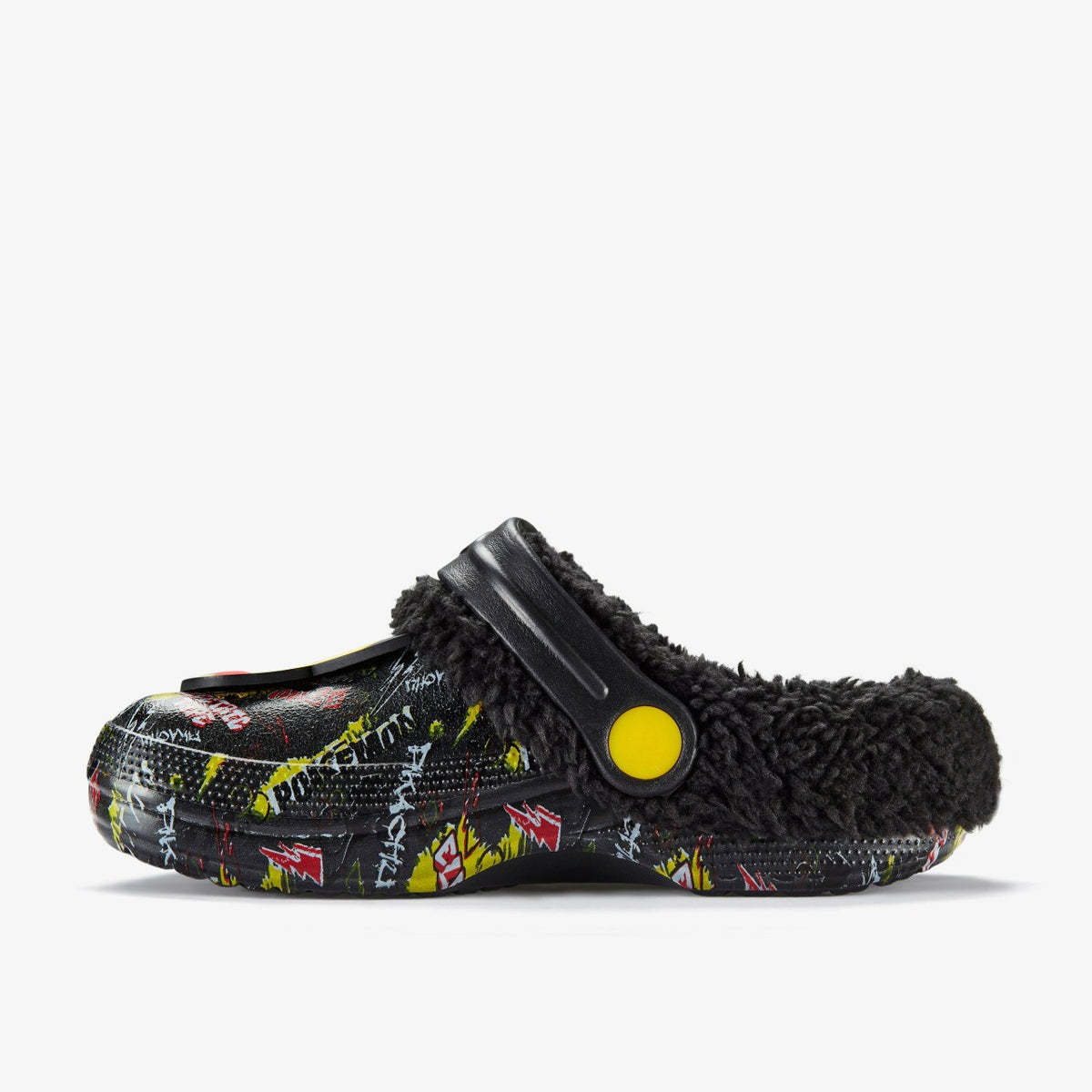 Pika Clog Warm Lined Kid Black Combination - Clarks Kids