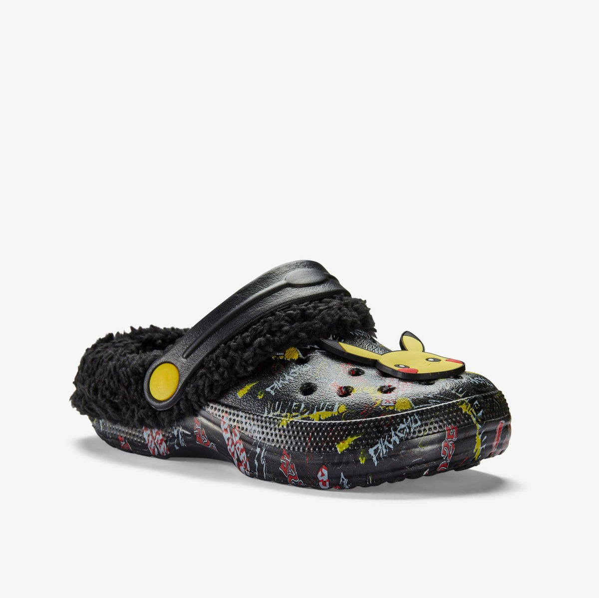Pika Clog Warm Lined Kid Black Combination - Clarks Kids