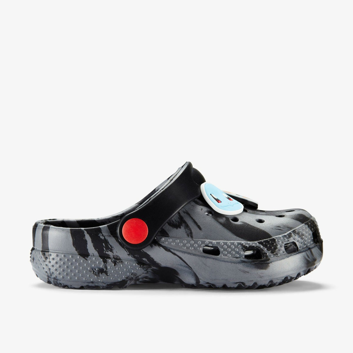 Poke Badge Clog Kid Grey Combination - Clarks Kids