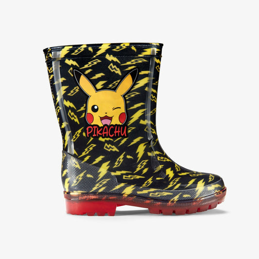 Poke Bolt Welly Kid Black Combination - Clarks Kids