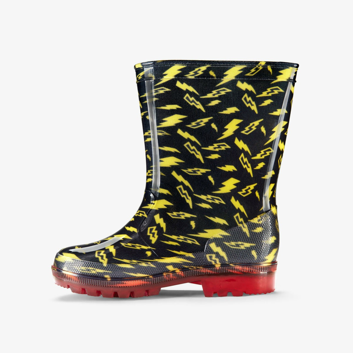 Poke Bolt Welly Kid Black Combination - Clarks Kids