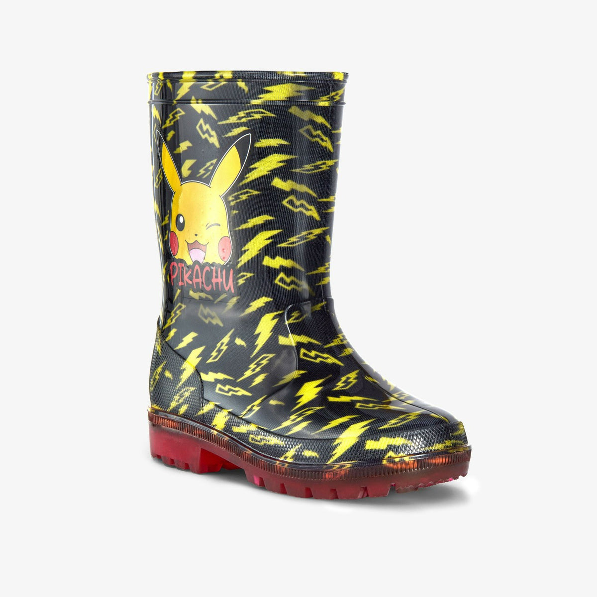 Poke Bolt Welly Kid Black Combination - Clarks Kids