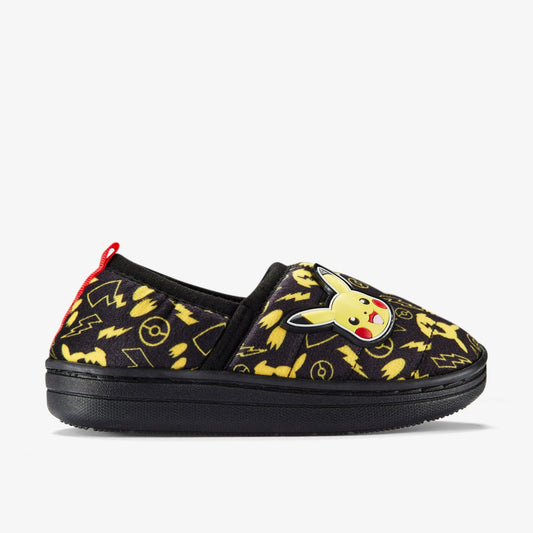 Poke Spark Slip Kid Black/Yellow - Clarks Kids