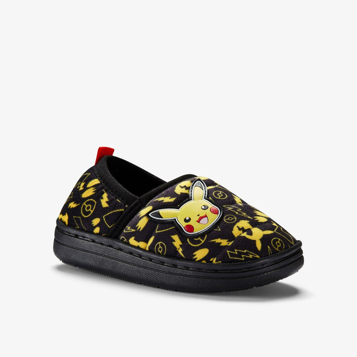 Poke Spark Slip Kid Black/Yellow - Clarks Kids