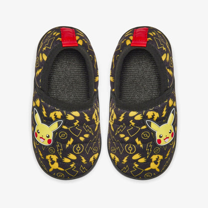 Poke Spark Slip Kid Black/Yellow - Clarks Kids