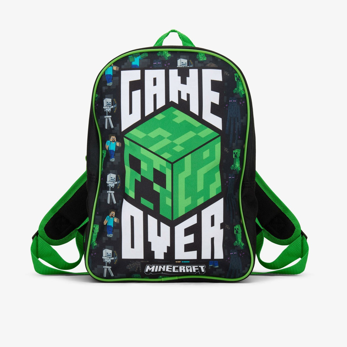 Minecraft GO Backpack Black/Green - Clarks Kids