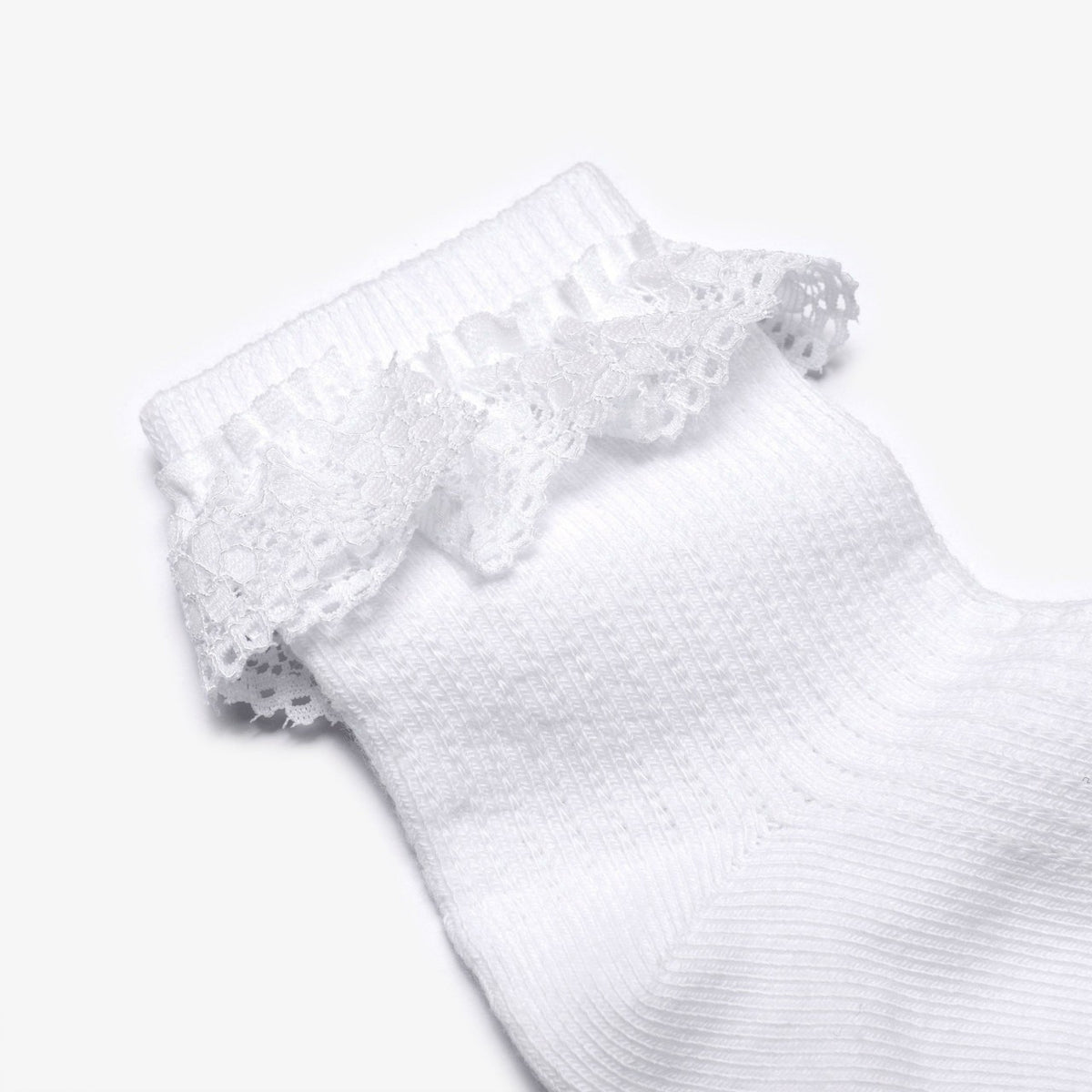 Frilly Socks White 4 Pack 1-2 Years White - Clarks Kids