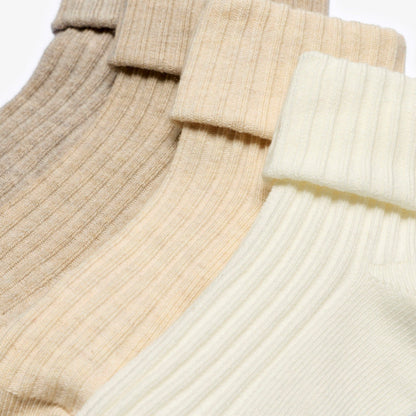 Socks 4 Pack Multicolour 1-2 Years Beige Combination - Clarks Kids