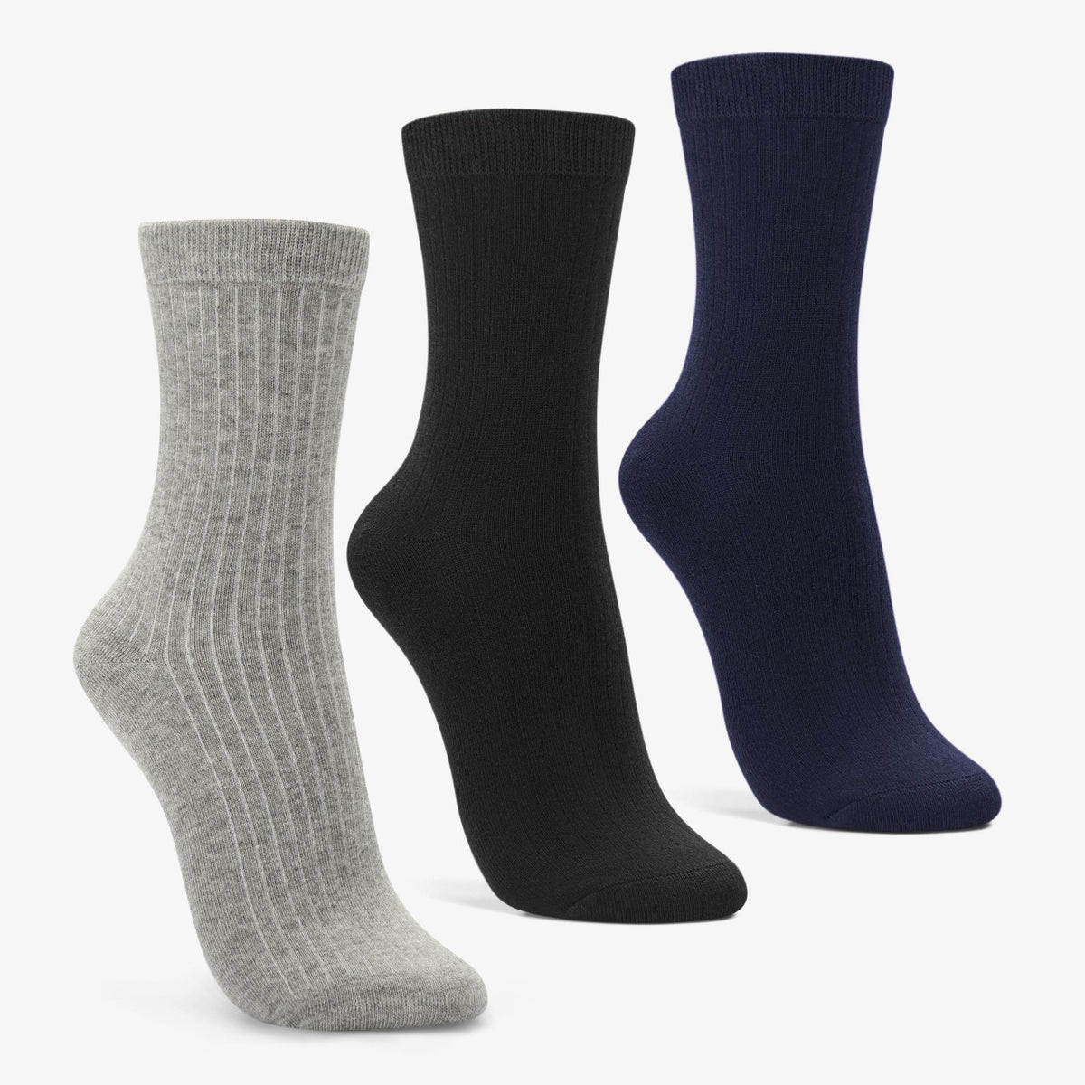Socks 3 Pack Size 2-8 Mutlicolour Black Multicolour - Clarks Women