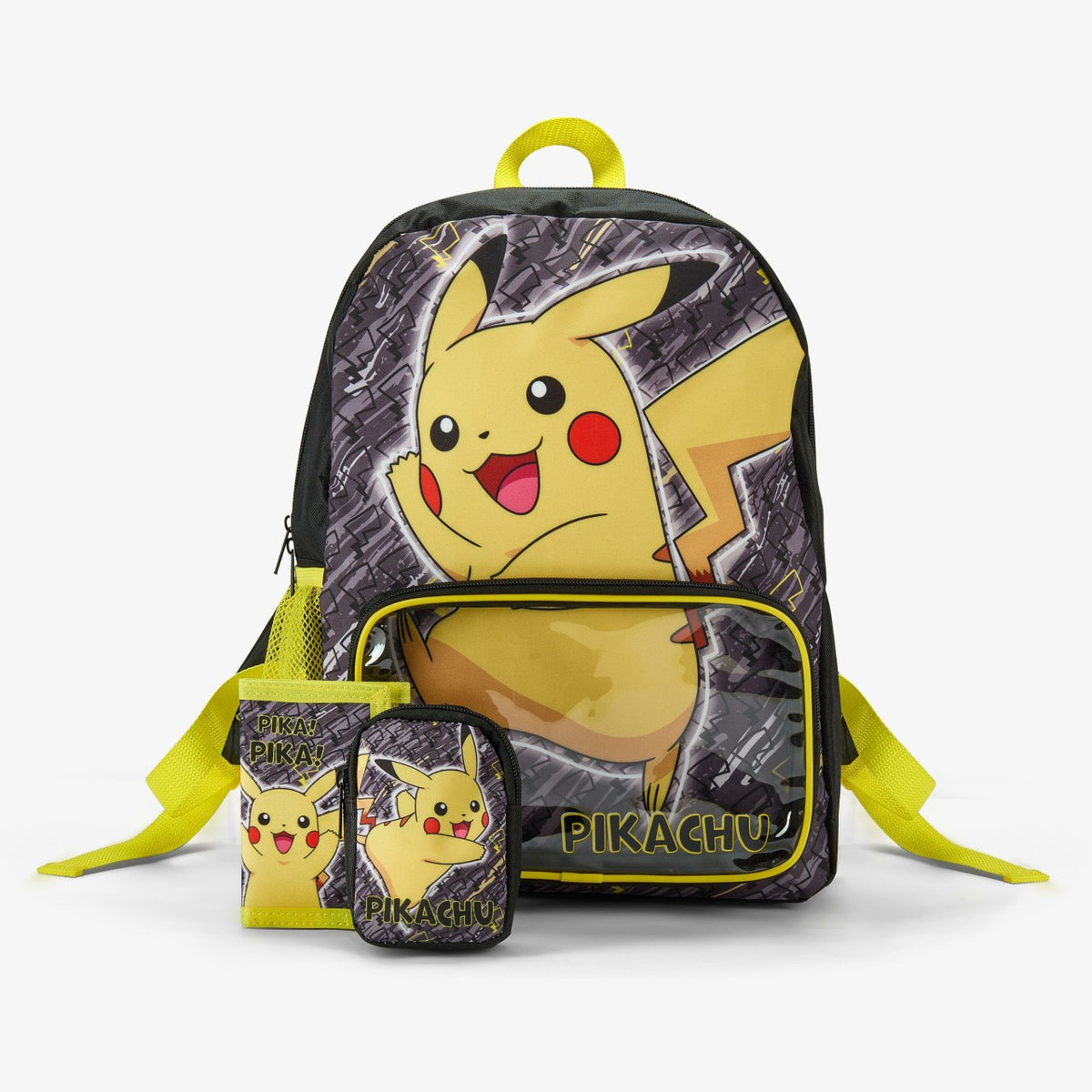 Pokemon Backpack Set Black Combination - Clarks Kids